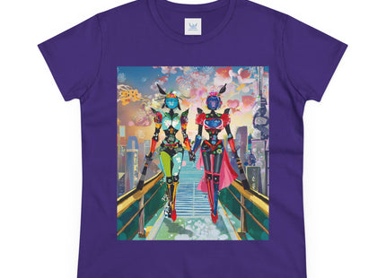 Cyber Punk Robot Models Cotton Tee