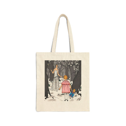 Fairy Tale Elegance Cotton Canvas Tote Bag
