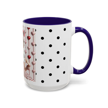 Fashionably Yours, XOXO Colorful Mugs (11oz, 15oz)