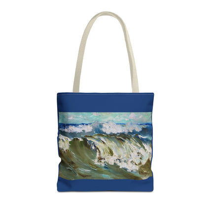 The Wave by Karl Hagemeister Tote Bag (AOP)