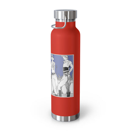 Coastal Elegance Copper Vacuum Insulated Bottle, 22oz