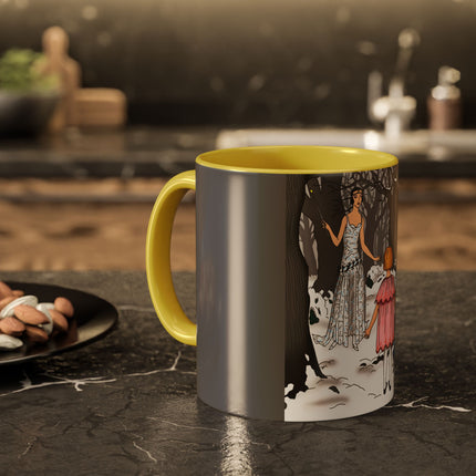 Fairy Tale Elegance Colorful Mugs (11oz, 15oz)