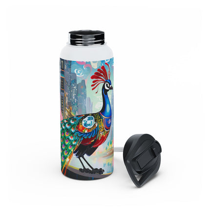 Techno Plumes Stainless Steel Water Bottle