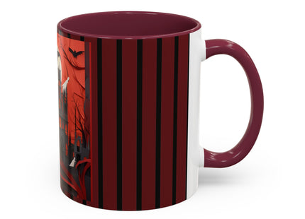 Halloween Night Scene Colorful Mugs (11oz, 15oz)