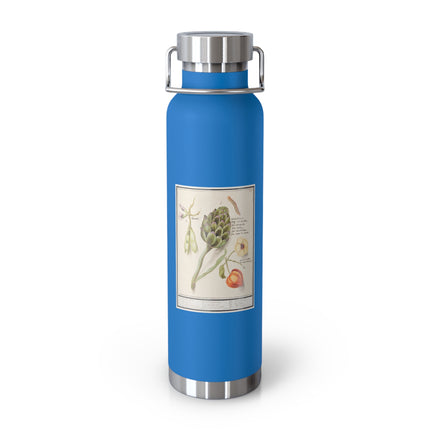 Artichoke, Broad Beans, and Lantern Plant by Anselmus Boëtius de Boodt Copper Vacuum Insulated Bottle, 22oz
