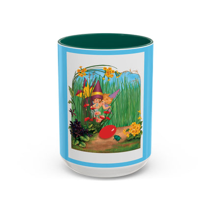Spring Fairies & Floral Delights Colorful Mugs (11oz, 15oz)