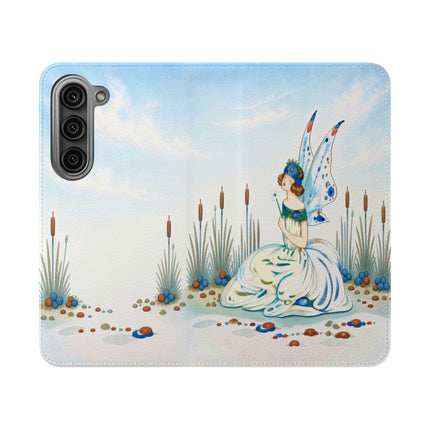 🧚🦋 The Jeweled Wing Fairy Flip Case – Art Deco Fairy Fantasy