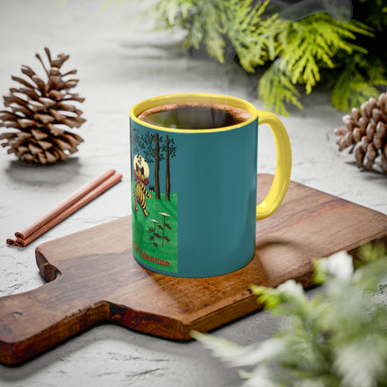Peekaboo by Louis Wain Colorful Mugs (11oz, 15oz)