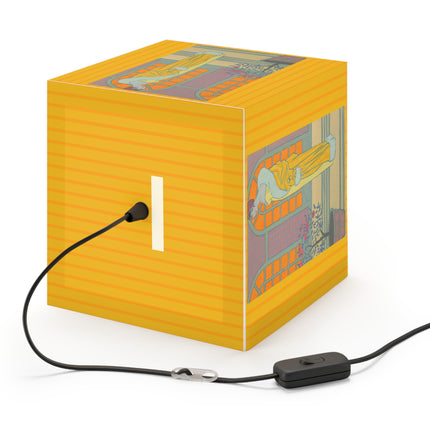 Sur Les Marches Du Jardin by Georges LePape Light Cube Lamp
