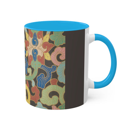 Examples of Chinese Ornament, Pl.12 by Owen Jones Colorful Mugs, 11oz