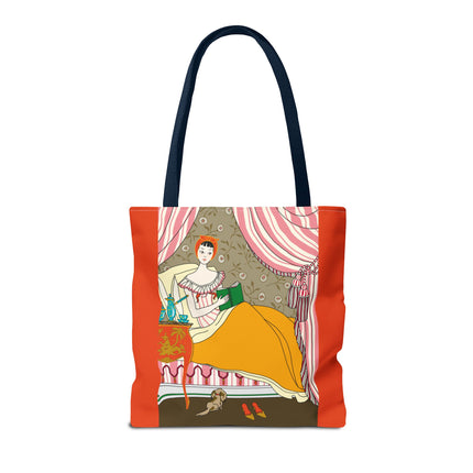 A Moment of Elegance and Comfort Tote Bag (AOP)