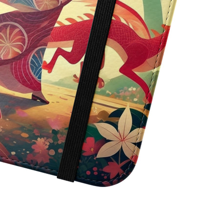 The Dragon Fairy’s Dance Flip Case – Enchanted Grace & Spring Magic