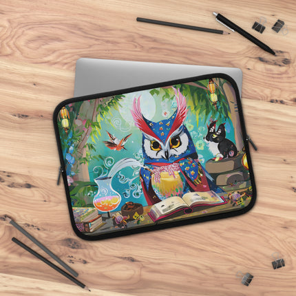 Owl's Magical Workshop Laptop Sleeve