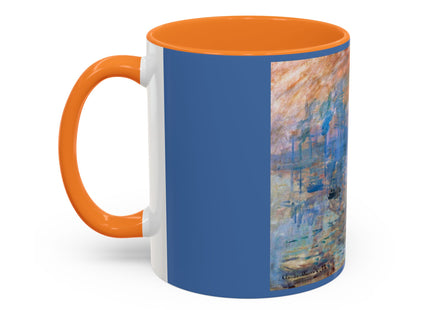 Sunrise by Claude Monet Colorful Mugs (11oz, 15oz)