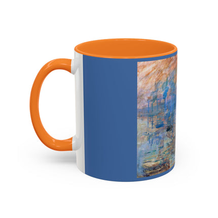 Sunrise by Claude Monet Colorful Mugs (11oz, 15oz)