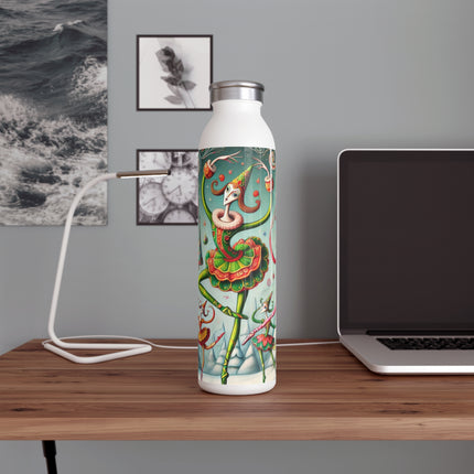 Christmas Ballet of the Absurd Slim Water Bottle