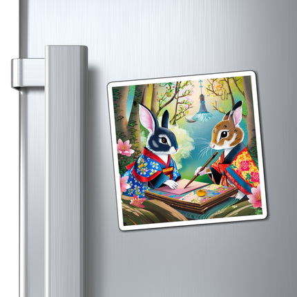 Fairy Animals Writing Wishes Magnets (3 Sizes)