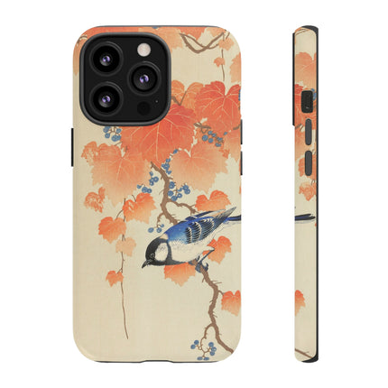 Japanese Bird and Branch by Ohara Koson Phone Cases