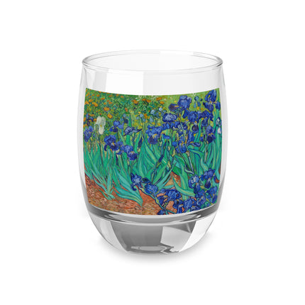 Irises by Vincent Van Gogh Whiskey Glass