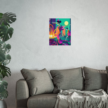 Dance of the Skeleton Ballerinas Fine Art Posters