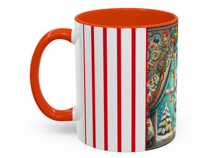 Mischief in Tinselland Colorful Mugs (11oz, 15oz)