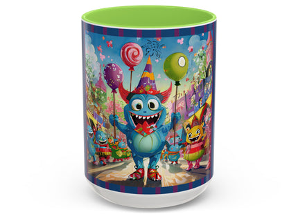 Monster Parade Madness Colorful Mugs (11oz, 15oz)