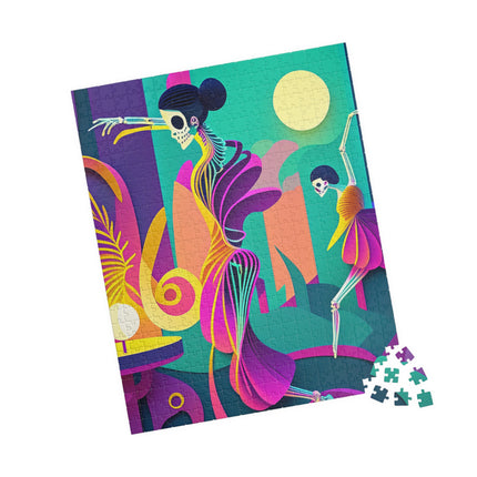 Dance of the Skeleton Ballerinas Puzzle (110, 252, 520, 1014-piece)
