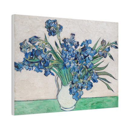 Irises by Vincent Van Gogh Matte Canvas, Stretched, 0.75"