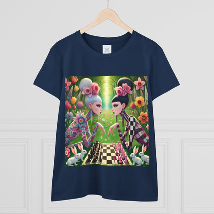 Spring Gambit: A Fairy’s Move Cotton Tee