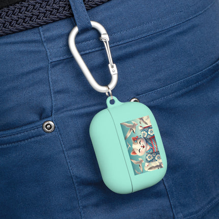 Geisha Kitten by the Seaside AirPods and AirPods Pro Case