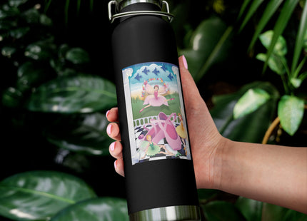 Graceful Enchantment Copper Vacuum Insulated Bottle, 22oz