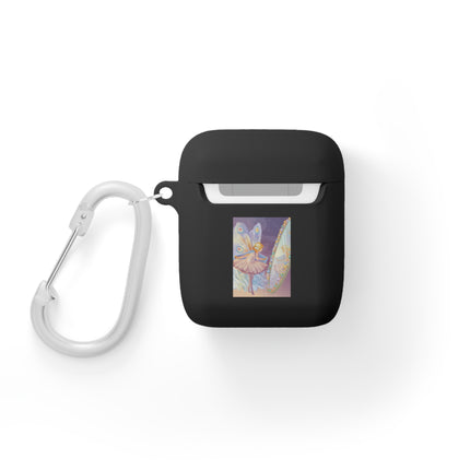 Enchanted Mirror Reflections – Pastel Fairy Art AirPods Case