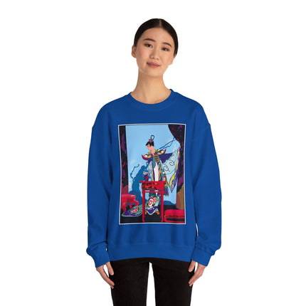 A Visual Journey by Umberto Brunelleschi Women's Heavy Blend™ Crewneck Sweatshirt