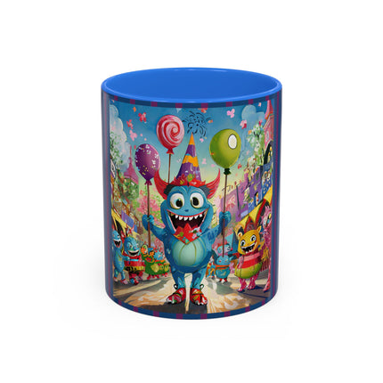 Monster Parade Madness Colorful Mugs (11oz, 15oz)
