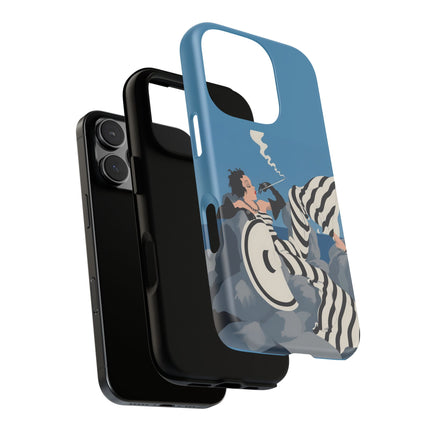 Art Deco Smoker Phone Case – Glamorous Lounging & Timeless Allure