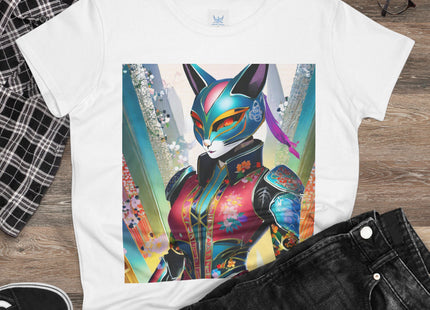 Cyberpunk Chic Cotton Tee