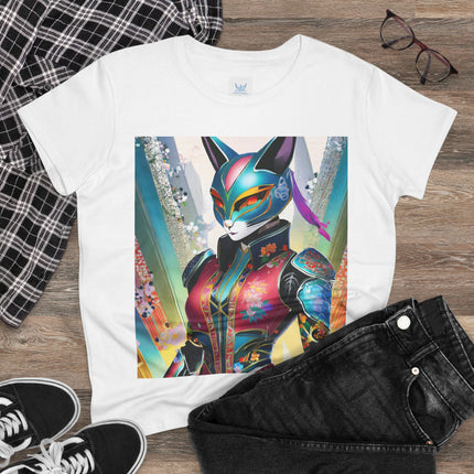 Cyberpunk Chic Cotton Tee