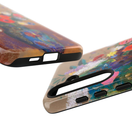 Bouquet of Flowers by Odilon Redon Phone Cases