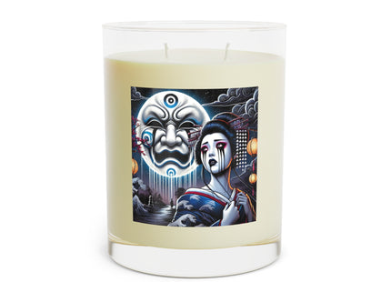Geisha’s Black Ink Tears Scented Candle - Full Glass, 11oz