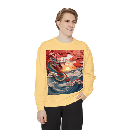 Stormbound Dragon Garment-Dyed Sweatshirt