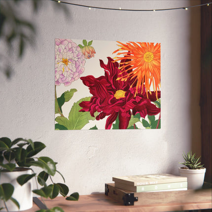 Dahlia by Tanigami Kônan Premium Matte horizontal posters