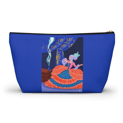 Rococo Stage Siren Cosmetic Bag – Theatrical Grace & Elegant Drama