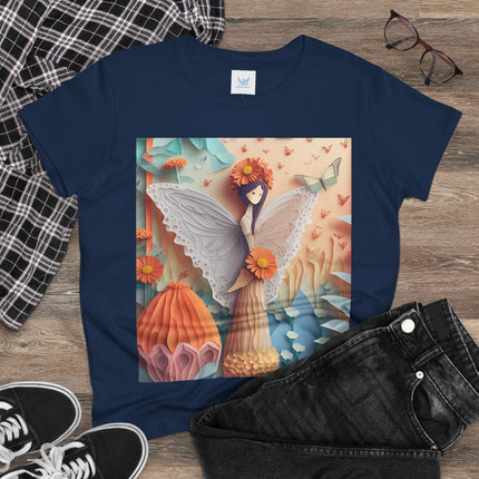 Zinnia Fairy Cotton Tee