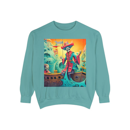 Skeleton Crew of the Misty Seas Unisex Garment-Dyed Sweatshirt