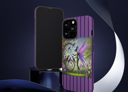Lavender-Winged Fairy Phone Cases