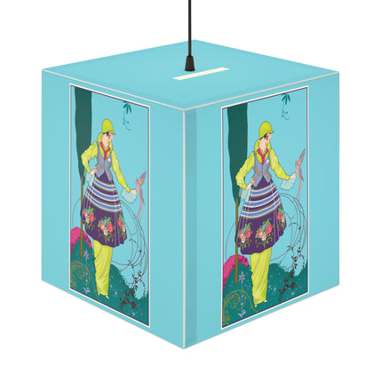 Exquisite Elegance by Umberto Brunelleschi Light Cube Lamp