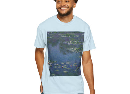 Water Lilies by Claude Monet Unisex Garment-Dyed T-shirt