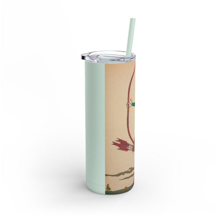 L'Arc Rouge by George Barbier Skinny Matte Tumbler, 20oz
