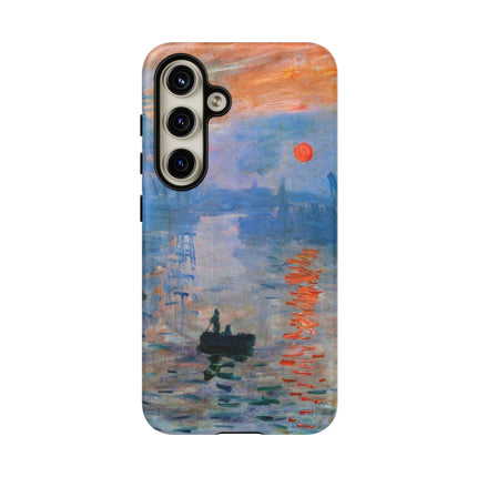 Sunrise by Claude Monet Phone Cases
