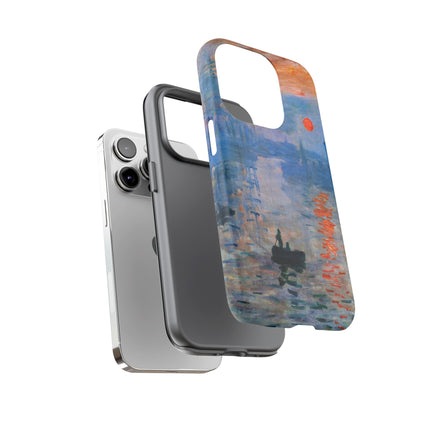 Sunrise by Claude Monet Phone Cases